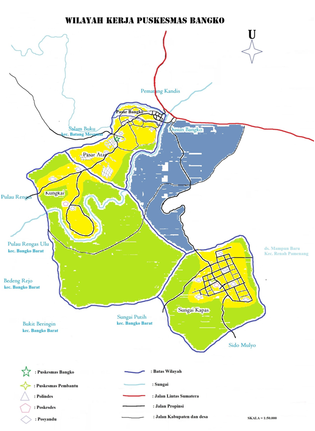 Geografis Puskemas Bangko
